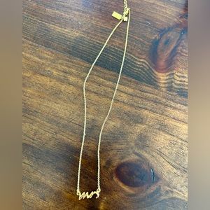 Kate spade adjustable “Mrs” necklace